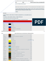 Mistura de cores Acrilex