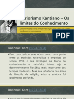 Apriorismo Kantiano – Os limites do Conhecimento (1).pptx
