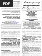 Folder Curso Grupos de Evangelização