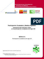 Curso PCyMD.modulo II-Participacion Ciudadana Del Siglo XX