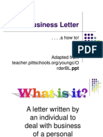 Business Letter