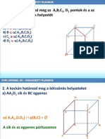 Pont Egyenes Sik Kidolgozott Feladatok