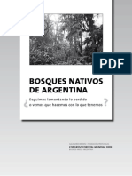 BOSQUES NATIVOS Argentina - Congreso Forestal Mundial - 2009