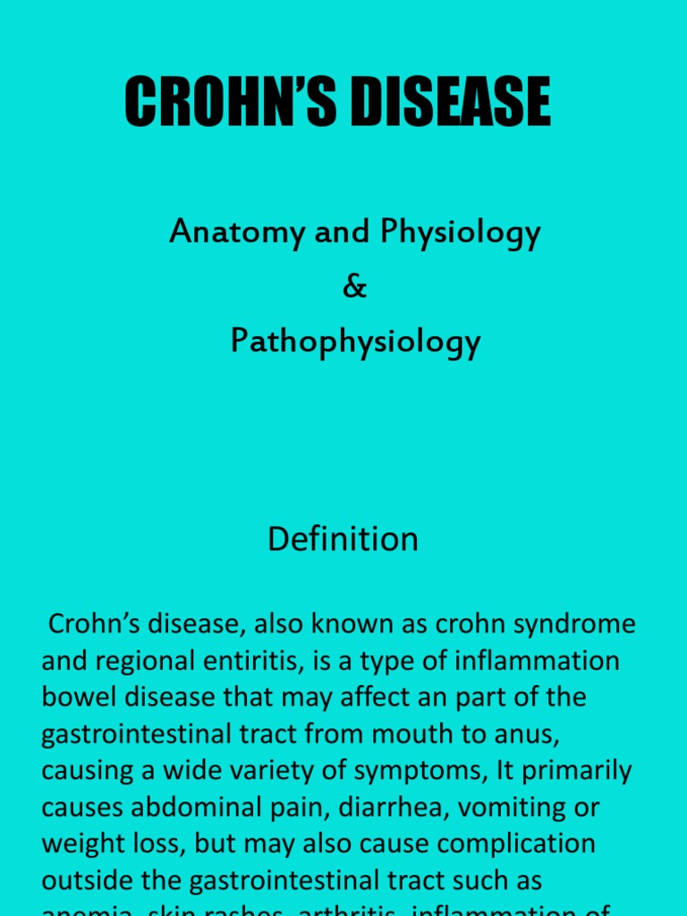 Crohn's Disease | PDF | Crohn's Disease | Gastrointestinal Tract