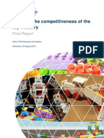 Study On The Competitiveness of The Toy Industryecsip - en