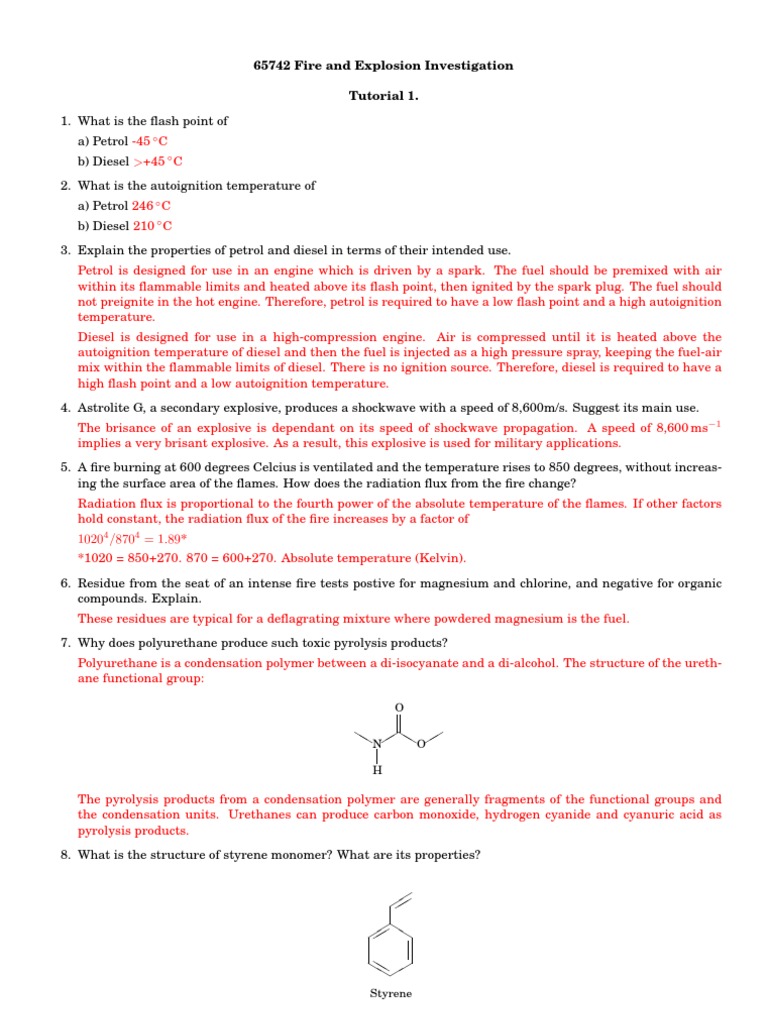 Diesel Ignition Temperature PDF Diesel Engine Chemical Substances