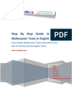 Baidu Webmaster Tools in English