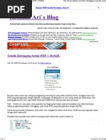 Download Teknik Debugging Script Php Mysql by randit SN240695792 doc pdf