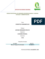 ECONOMIA CONCEPTOS GENERALES