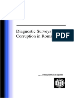 Diagnostic Surveys of Corruption in Romania