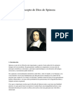 El Concepto de Dios de Spinoza