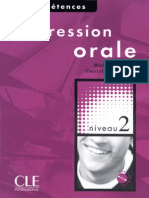 Expression Orale - Niveaux2 - Coperta