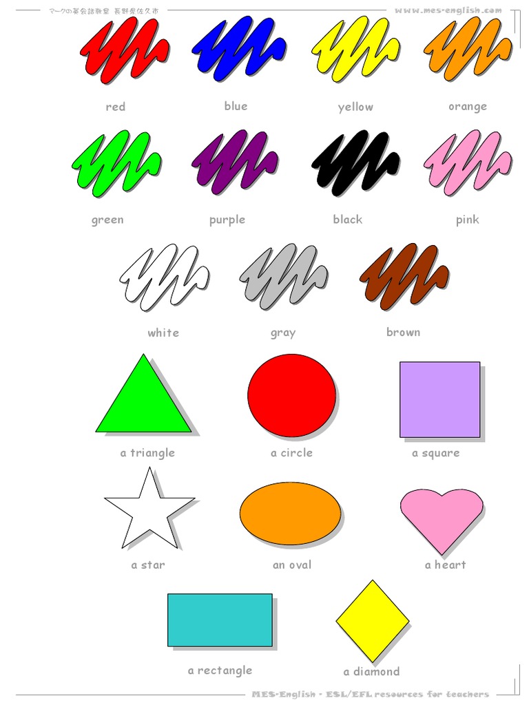 Shapes | PDF | Foreign Language Studies | Art