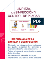 Limpieza, Desinfección y Control de Plagas - BPM