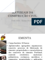 Materiais Da Construção Civil