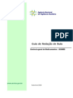 2009-09-04 - Guia de Redação de Bulas