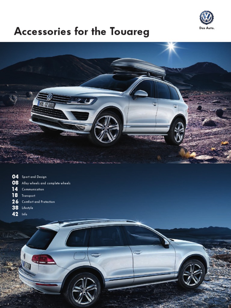 Touareg Accessories Catalogue from Volkswagen UK Trunk (Car) I Pod