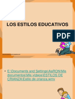 Los Estilos Educativos