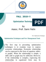 FALL 2010-11: by Assoc. Prof. Sami Fethi