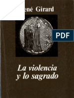 La Violencia y Lo Sagrado Girard1