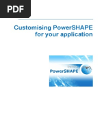 Customising Power SHAPE for Your Application