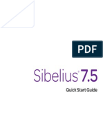 Sibelius Quick Start Guide 