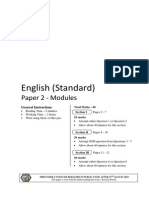 2010 Trial Standard English Modules Paper 2