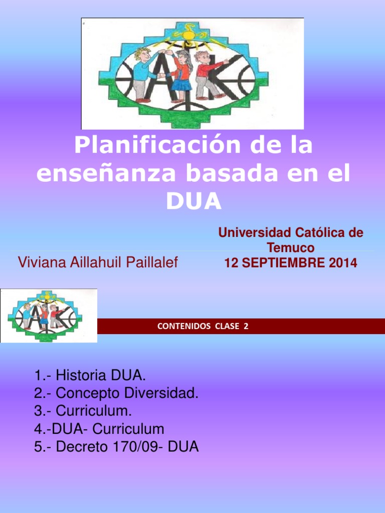 Planificación DUA en la Enseñanza | PDF | Plan de estudios | Diseño