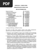 Pis e Cofins - Exercicios