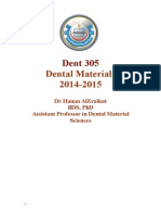 Dent 305 Syllabus (2014)