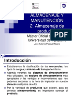 Almacenaje y Manutencion 2 Jose Antonio Pascual Ruano