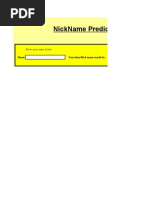 Download NickName Predictor by api-25909027 SN24072517 doc pdf