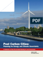 Post Carbon Cities: Planning For Energy and Climate Uncertainty