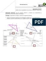 Bisectrices en Un Triángulo.: Propiedades de Las Rectas Notables Del Triángulo