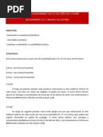 Regulamento Concurso de Leitura