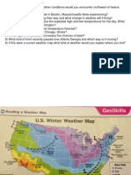 Winter Weather Map