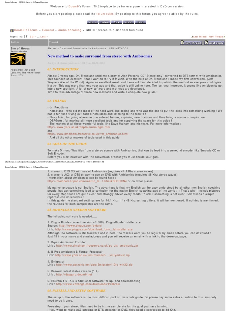 Vst ambiophonic transcoder 1.0 for mac windows 7