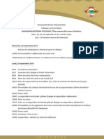 Colloque Programmation PDF