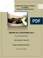 Analisis de Las Eleciones Regionales en ICA
