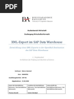 SAP OpenHub XML Export