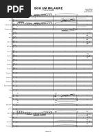 SOU UM MILAGRE Big - Partituras e Partes