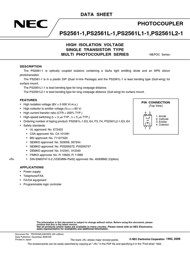 Nec 2561 | PDF | Electricity | Electronics