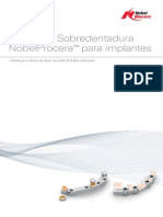 NobelBiocare NobelProcera Implant Bar Overdenture Brochure (PT)