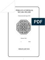 Makalah Pergaulan Remaja Secara Islami