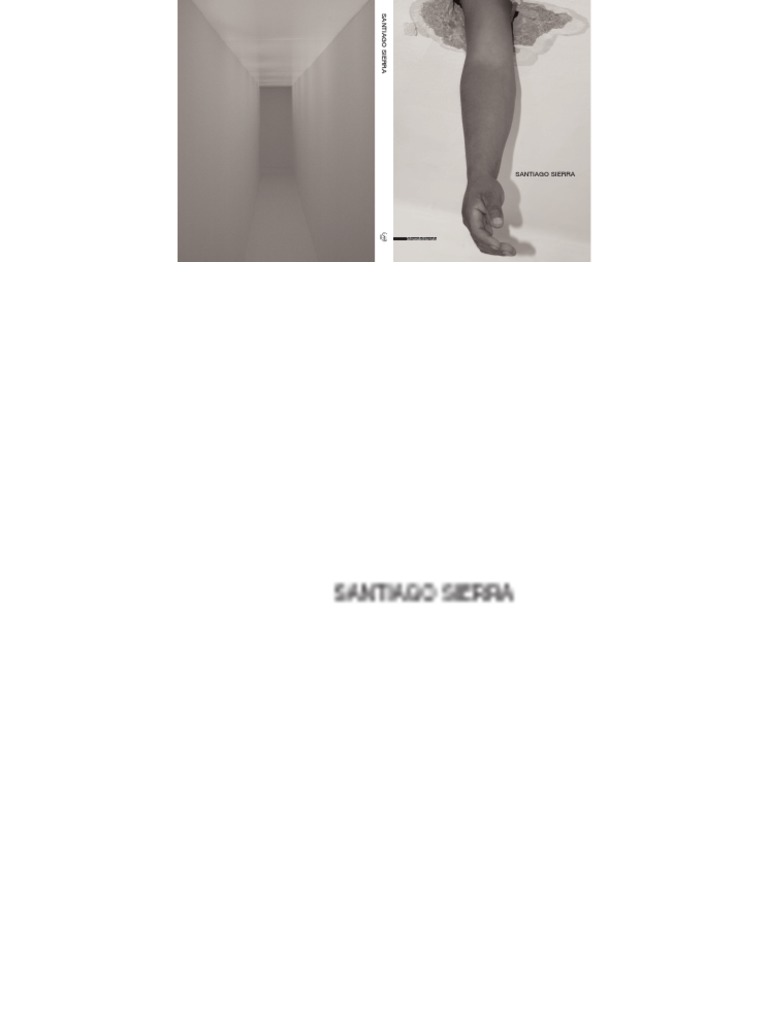 Santiago sierra galleria civica di arte contemporanea silvana ...