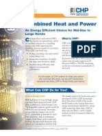 Combined Heat and Power: An Energy Efficient Choice For Mid-Size To Large Hotels