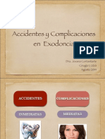 Clase Complicaciones Post Exodoncia PDF