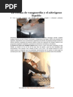 La Cocina de Vanguardia y El Nitrógeno Líquido
