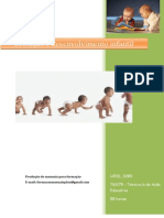 UFCD 3283 Evolução e Desenvolvimento Infantil Índice