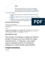 Target Marketing: Objective. Objective